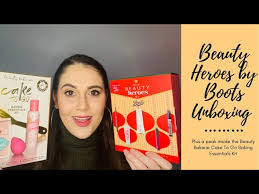 beauty heroes by boots unboxing you