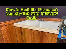 Installing An Upflow Basement Sink
