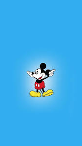 pastel blue cute mickey mouse wallpaper