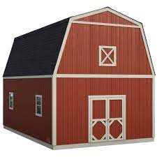 Two Story Shed With Stairs For Storage