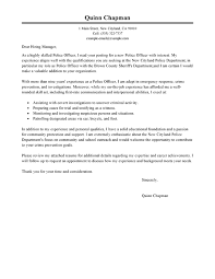 Best Police Officer Cover Letter Examples Livecareer
