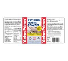 psyllium husks powder yerba prima