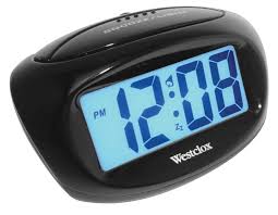 Westclox Lcd Backlit Digital Alarm