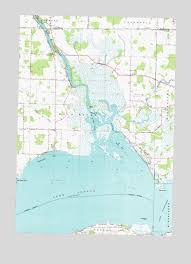 Lake Poygan Wi Topographic Map Topoquest