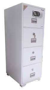 fireproof cabinet 4 drawer metal
