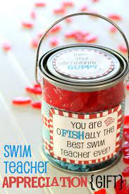 swim teacher appreciation gift let s