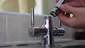 fixing a dripping kitchen mixer tap