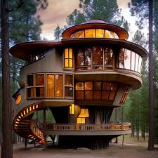 Modern Aesthetic Tree House Design