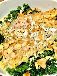 Like all the other recipes, it's very low in carbohydrate, and it contains a wealth of strong flavors like salsa, cumin, garlic, and mexican seasonings. Cheesy Smoked Haddock Garlicky Greens Recipe Ocean Flow Fitness