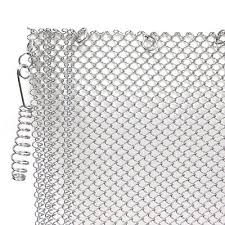 Stainless Steel Fireplace Mesh Curtain