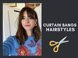 curtain bangs hairstyles 5 hairstyles
