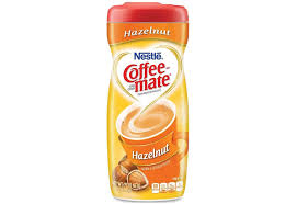 11 coffee mate hazelnut creamer
