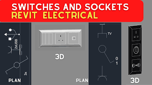 place sockets and switches in revit