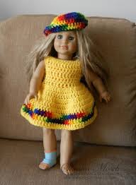 How to crochet doll lace dress / doll clothes. 12 Free Crochet Doll Clothes Patterns Favecrafts Com