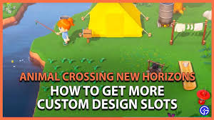 how to get more custom design slots in