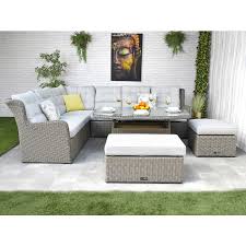 Rattan Garden Corner Dining Sets