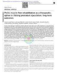 pdf pelvic muscle floor rehabilitation