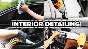 how to clean a car interior from top to