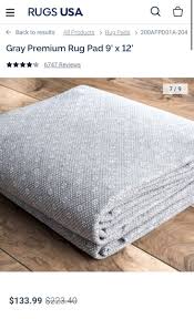 eco friendly non slip area rug pad