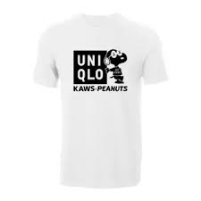 Kaws X Peanuts Uniqlo Streetwear Tshirt 100 Cotton Mens T Shirts Christmas Gift