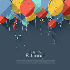 birthday background vector images