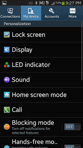 fonts in the samsung galaxy s3