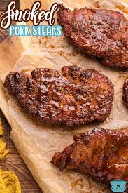 smoked pork steaks the country cook