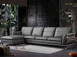 modern leather sectional sofa 9180 by
