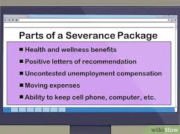 This is a common worldwide process by which business men compromise on their conditions and avoid having a disagreement or dispute. How To Calculate Severance Pay 7 Steps With Pictures Wikihow