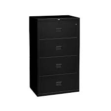 hon h34 lateral fireproof 4 drawer file