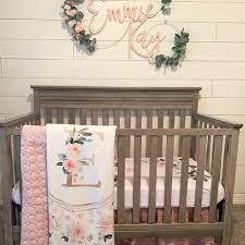 Fl Pink Personalized Nursery