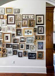family history ancestry photo wall