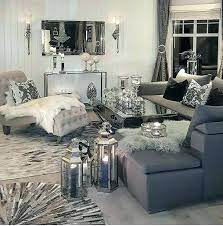 black white grey living room design