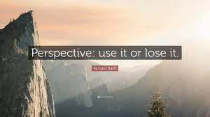 You either have total control or it is gone. Richard Bach Quote Perspective Use It Or Lose It