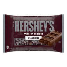 hershey s milk chocolate snack size