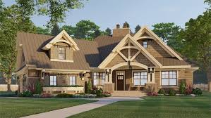 craftsman cote house plan with