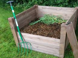 fsc single wooden classic compost bin