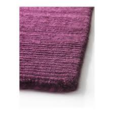 ikea almsted rug low pile lilac