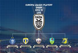 Εκεί, μεταδίδονται όλες οι κληρώσεις των ευρωπαϊκών διοργανώσεων. H Zimproy Kisinaoy Antipalos Toy Paok H Klhrwsh Twn Playoffs Toy Uefa Europa League Paokfc