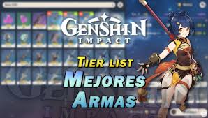 Bow, catalyst, claymore, polearm and sword are the choices. Tier List Of The Best Weapons