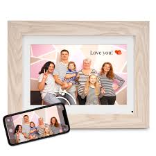 simply smart home photoshare 10 1 smart digital picture frame natural