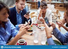 Image result for people using cell phones
