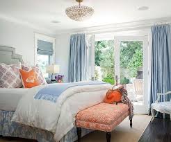 45 blue and orange bedroom ideas easy
