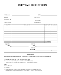 Sample Of Petty Cash Request Form Under Fontanacountryinn Com