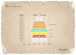 Population And Demography Population Pyramids Chart Or Age Structure