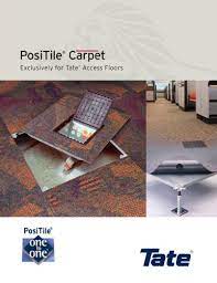 pose brochure tate access floors