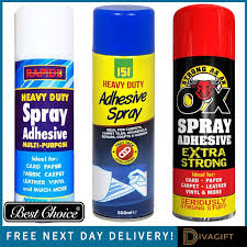 151 new heavy duty adhesive spray