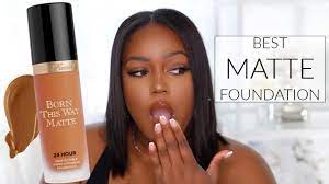 matte foundation review dark skin