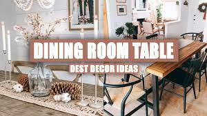 55 best dining room table decor ideas