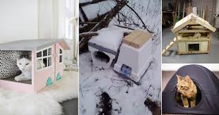 28 diy outdoor cat house ideas for winters